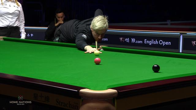 Robertson takes control with classy century break Robertson takes control with classy century break