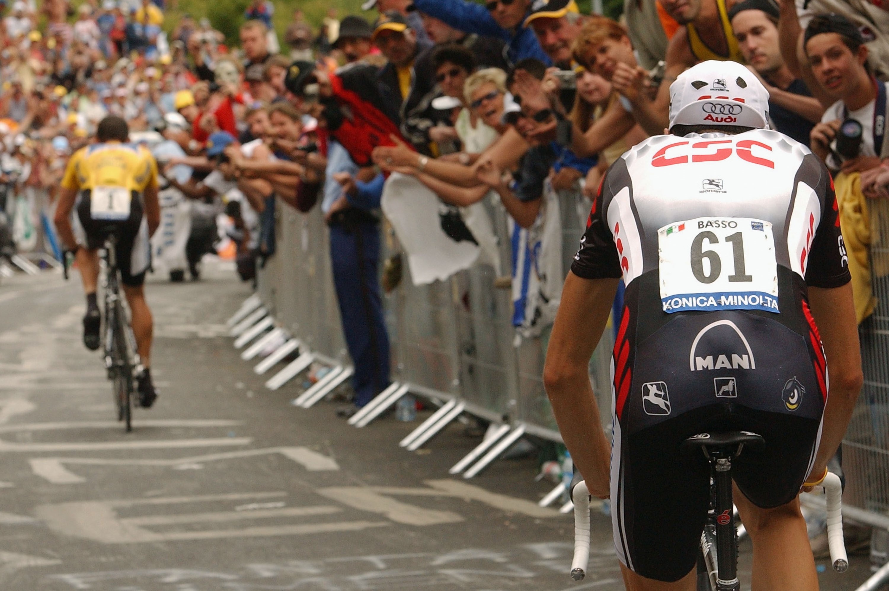 Lance Armstrong, cronoescalada al Alpe D'Huez 2004