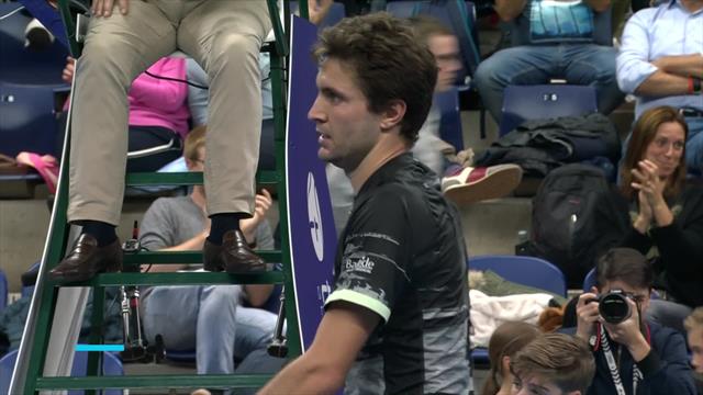 Infranchissable, Simon a laissé Tsonga sans solution Infranchissable, Simon a laissé Tsonga sans solution