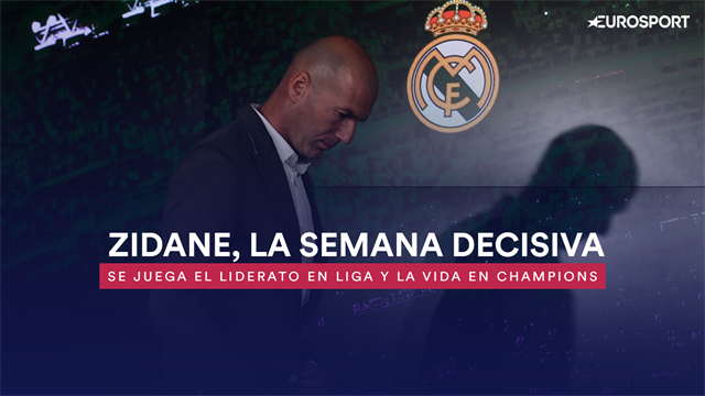 Una semana de puerta grande o enfermería para Zidane Una semana de puerta grande o enfermería para Zidane