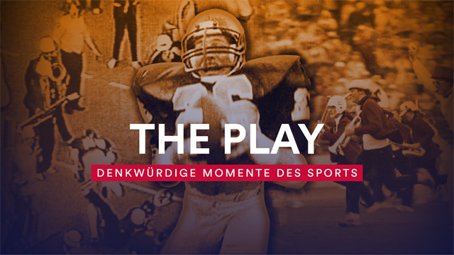 Vier Sekunden für die Ewigkeit: "The band is on the field!!!"