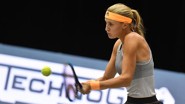 Mladenovic enchaîne avec la manière et défiera Bertens