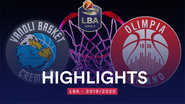 Highlights: Vanoli Basket Cremona-AX Armani Exchange Milano 82-78 Highlights: Vanoli Basket Cremona-AX Armani Exchange Milano 82-78
