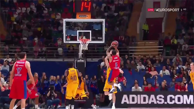 Mike James incanta il derby di Mosca: due magie in penetrazione contro il Khimki Mike James incanta il derby di Mosca: due magie in penetrazione contro il Khimki