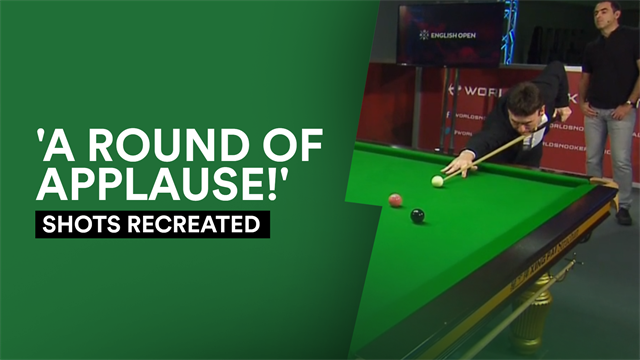 Shots Recreated: White takes on Fu's audacious 'round the table' pink Shots Recreated: White takes on Fu's audacious 'round the table' pink