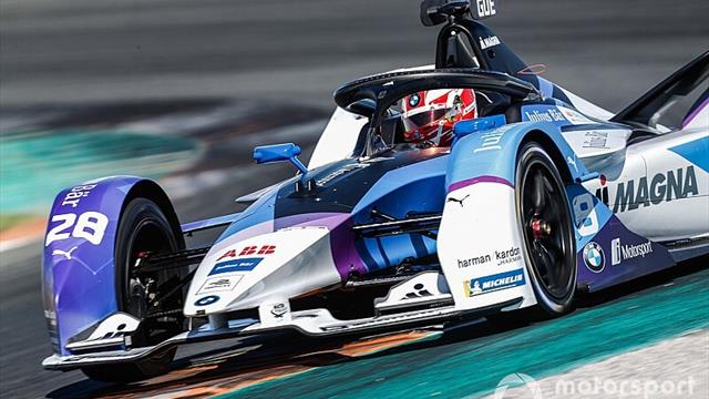 BMW newcomer Gunther ends Valencia Formula E test on top