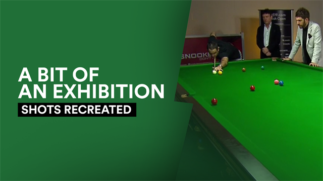 Shots Recreated: O’Sullivan, White take on Trump's exhibition red Shots Recreated: O’Sullivan, White take on Trump's exhibition red