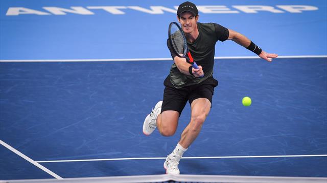 ATP Amberes (semifinales),: Andy Murray-Ugo Humbert: Un gigante está de vuelta