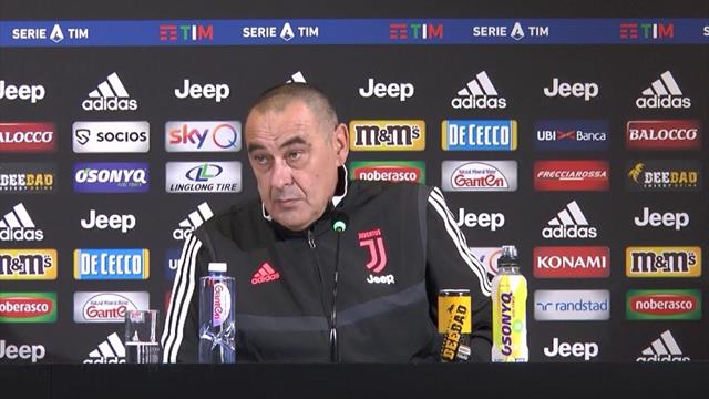 Sarri: "Il Bologna è una delle squadre che mi è piaciuta di più. Spero di vedere Mihajlovic" Sarri: "Il Bologna è una delle squadre che mi è piaciuta di più. Spero di vedere Mihajlovic"