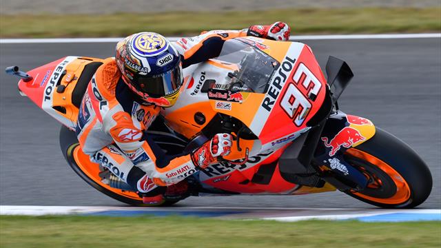 Marquez en pole, Quartararo en embuscade