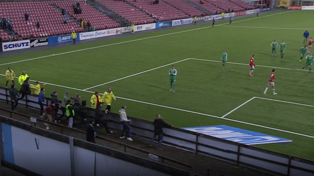 Her hisser han på seg rivalens fans etter kampen: – Ble ropt en del ting som ikke bør bli sagt Her hisser han på seg rivalens fans etter kampen: – Ble ropt en del ting som ikke bør bli sagt