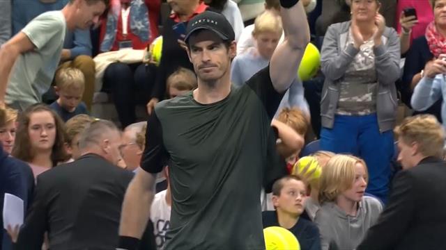 Highlights: Murray beats Humbert in three to reach Antwerp final Highlights: Murray beats Humbert in three to reach Antwerp final