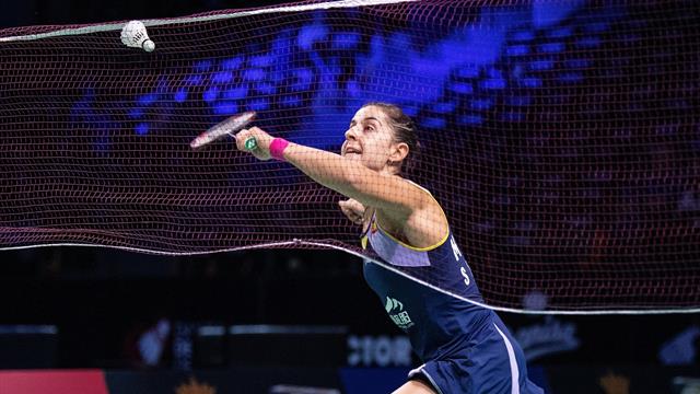 Carolina Marín, contenta a pesar de la derrota: "Lo he dado todo en la pista" Carolina Marín, contenta a pesar de la derrota: "Lo he dado todo en la pista"
