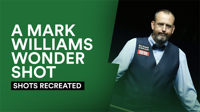 Shots Recreated: How did Williams produce wonder shot in China? Shots Recreated: How did Williams produce wonder shot in China?