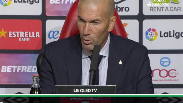 Zidane : "Il nous a manqué un peu de tout" Zidane : "Il nous a manqué un peu de tout"