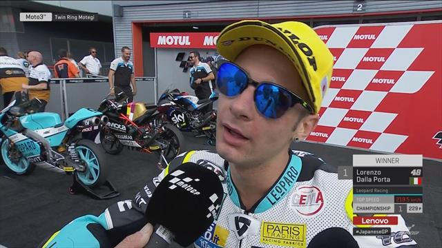 Moto3 | Waar anderen fouten maakten reed Dalla Porta een vrijwel foutloze race Moto3 | Waar anderen fouten maakten reed Dalla Porta een vrijwel foutloze race