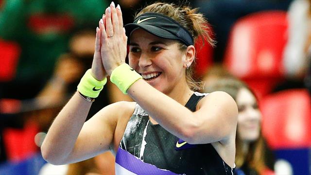 Highlights as Bencic beats home favourite to win title in Moscow Highlights as Bencic beats home favourite to win title in Moscow