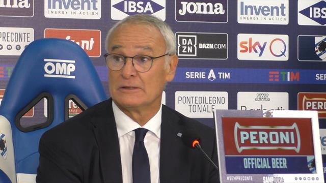 Ranieri: "In 5 giorni non potevamo fare di più. Che partita di Quagliarella e Bertolacci" Ranieri: "In 5 giorni non potevamo fare di più. Che partita di Quagliarella e Bertolacci"