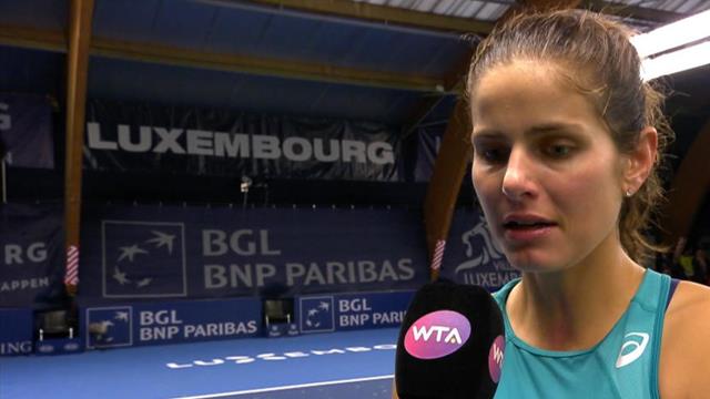 "Nehme viel Positives mit": Görges trotz Finalniederlage zuversichtlich "Nehme viel Positives mit": Görges trotz Finalniederlage zuversichtlich