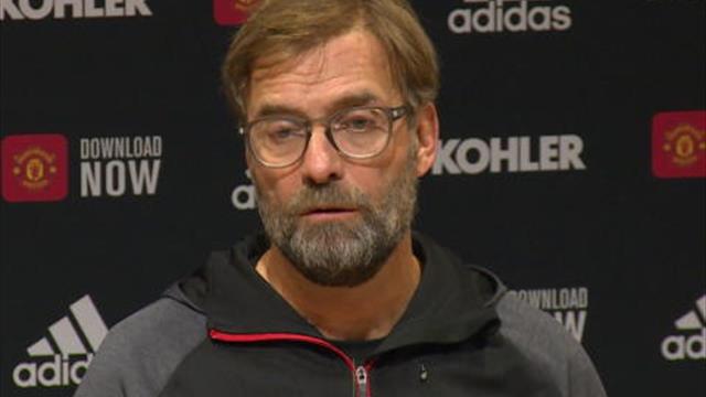 Klopp : "Depuis deux ans, Manchester United n'a fait que défendre contre nous" Klopp : "Depuis deux ans, Manchester United n'a fait que défendre contre nous"