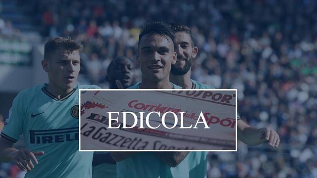 Edicola: Lautaro Martinez tra rinnovo con l'Inter e idea Barcellona, Mihajlovic pressa Ibrahimovic