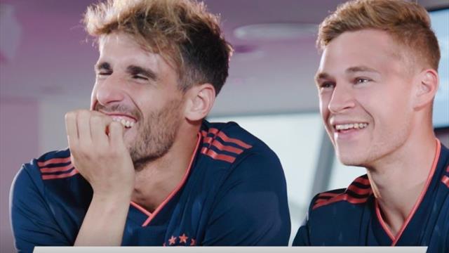 "Erst denken und dann drücken": Bayern-Stars im Champions-League-Quiz "Erst denken und dann drücken": Bayern-Stars im Champions-League-Quiz