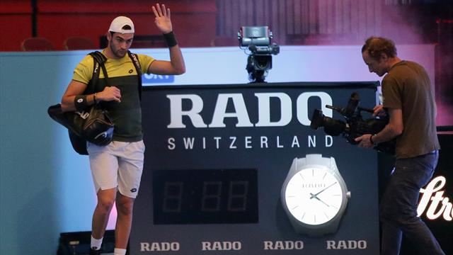 Berrettini, sospiro di sollievo: prima il brivido per la caviglia, poi la rimonta su Edmund