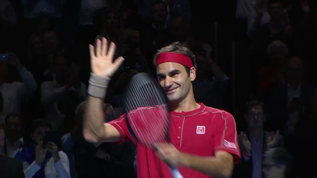 52 minutes pour se lancer : Federer était en démonstration 52 minutes pour se lancer : Federer était en démonstration
