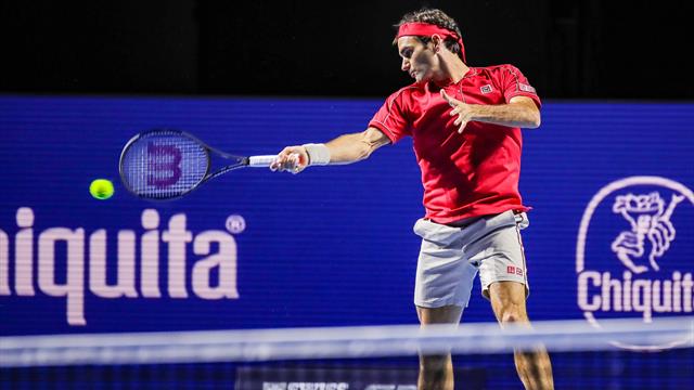 Federer gewinnt 1500. Spiel auf der Tour