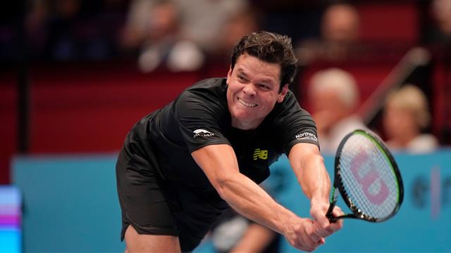 Raonic tombe d'entrée face à Chung