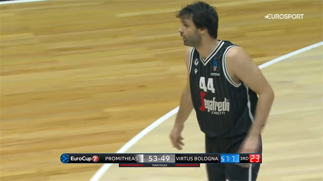 Milos Teodosic in versione "scorer": 17 punti contro il Promitheas Milos Teodosic in versione "scorer": 17 punti contro il Promitheas