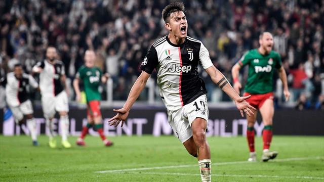 È un Dybala da urlo: doppietta in 2 minuti e la Juventus vola, 2-1 alla Lokomotiv Mosca