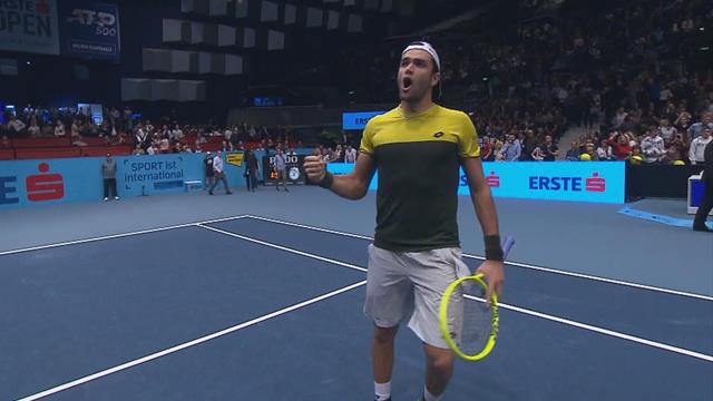 Deux tie-breaks et Berrettini vient à bout de Dimitrov Deux tie-breaks et Berrettini vient à bout de Dimitrov
