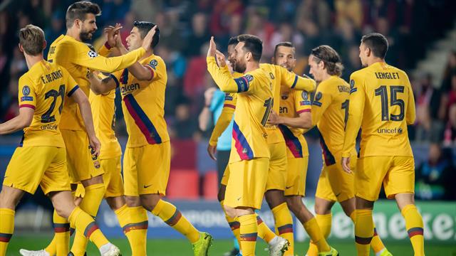 Le Barça, Liverpool et Naples voyagent bien, l'Inter relance tout