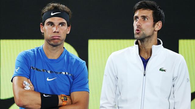Nadal - Djokovic, la lutte finale débute... à distance