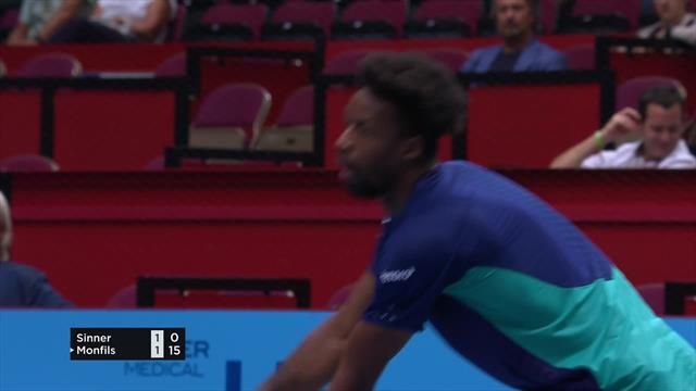 Cette fois, Monfils a fait preuve de plus de constance Cette fois, Monfils a fait preuve de plus de constance