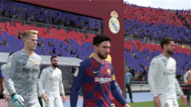 Liga Virtual: Así habría quedado el Clásico si no se hubiera aplazado Liga Virtual: Así habría quedado el Clásico si no se hubiera aplazado