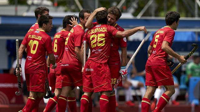 Preolímpico de hockey hierba: Heroica España salvando un 0-3 en contra ante Francia Preolímpico de hockey hierba: Heroica España salvando un 0-3 en contra ante Francia