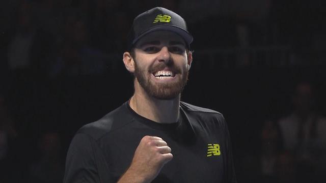 Surpuissant au service et en coup droit Opelka a eu raison de la résistance de Bautista Agut