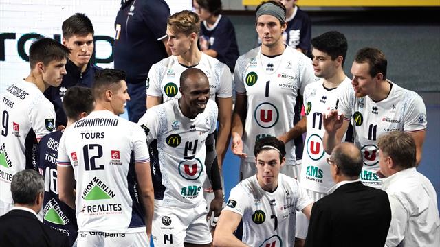 Tours se ressaisit en surclassant le leader Tourcoing