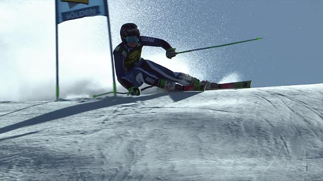 WATCH - The run that gave Alice Robinson victory over Mikaela Shiffrin WATCH - The run that gave Alice Robinson victory over Mikaela Shiffrin
