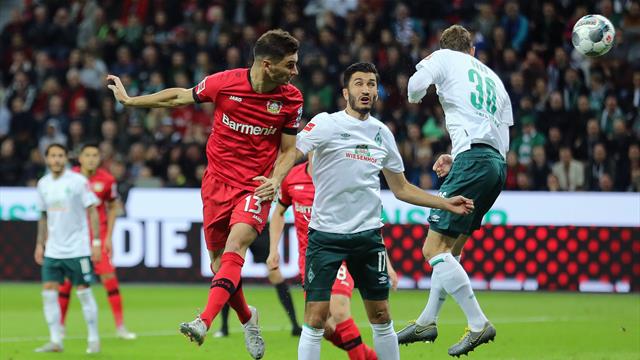 "Brauchen auch mal ein bisschen Glück": Bayer nur remis gegen Werder