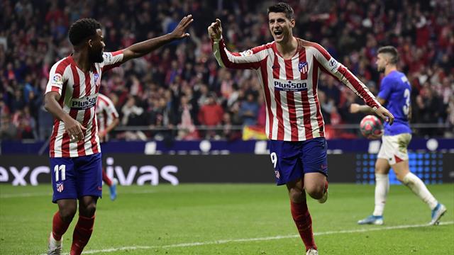 Saul e Morata fanno volare l'Atletico Madrid: 2-0 all'Athletic e Colchoneros in vetta