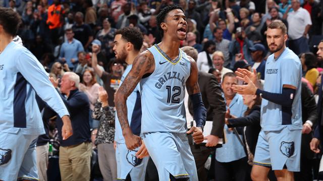 Irving contré, Morant en feu et buzzer beater : Les Grizzlies étaient affamés