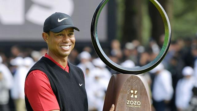 Woods gewinnt in Japan - und schreibt Golf-Geschichte