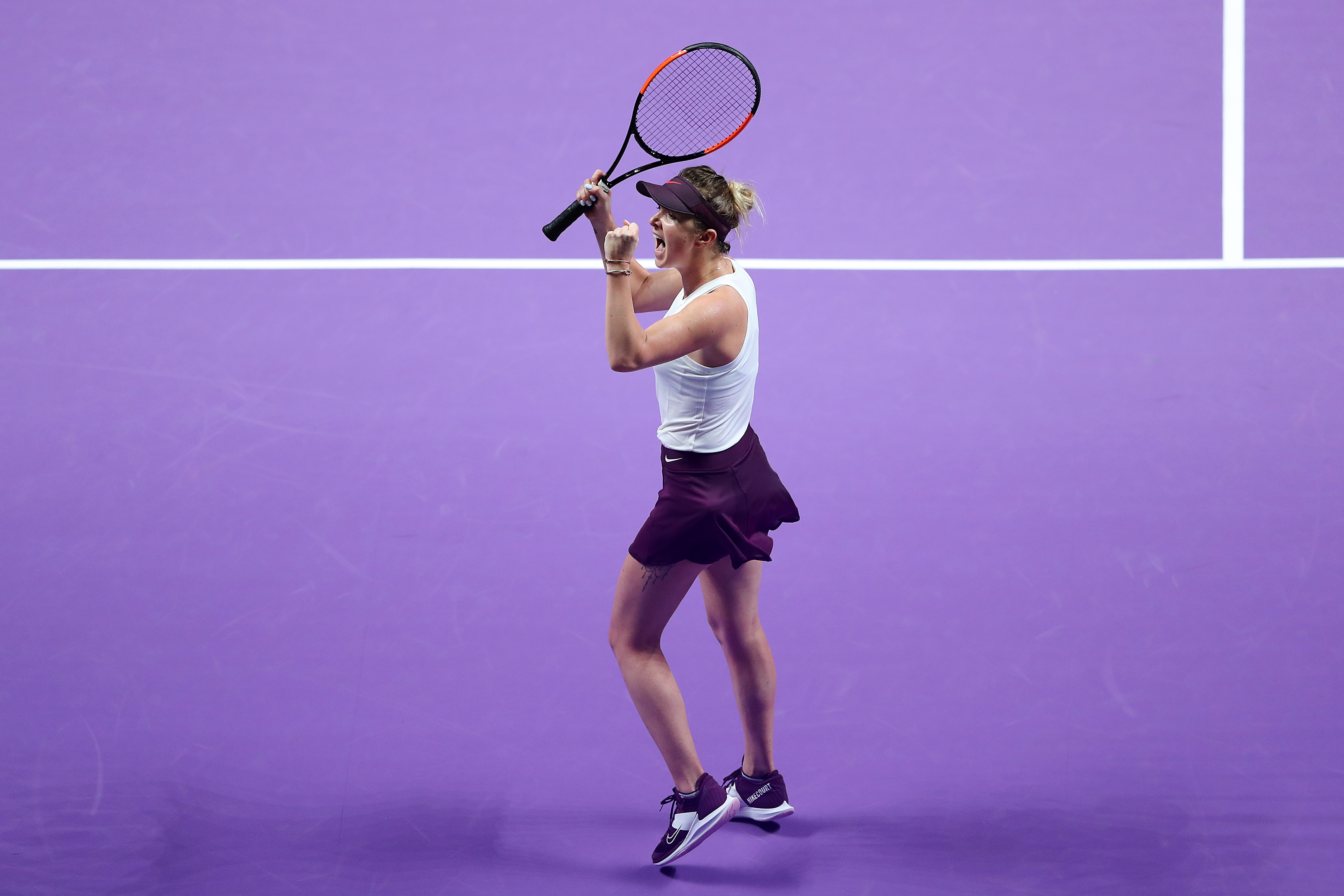 La joie d'Elina Svitolina