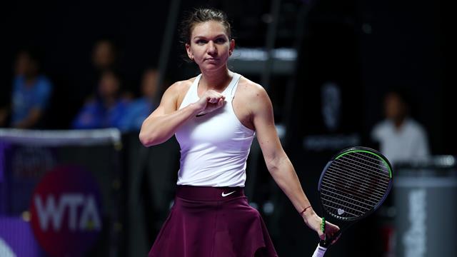 Halep revient de loin face à Andreescu, Svitolina frappe un grand coup