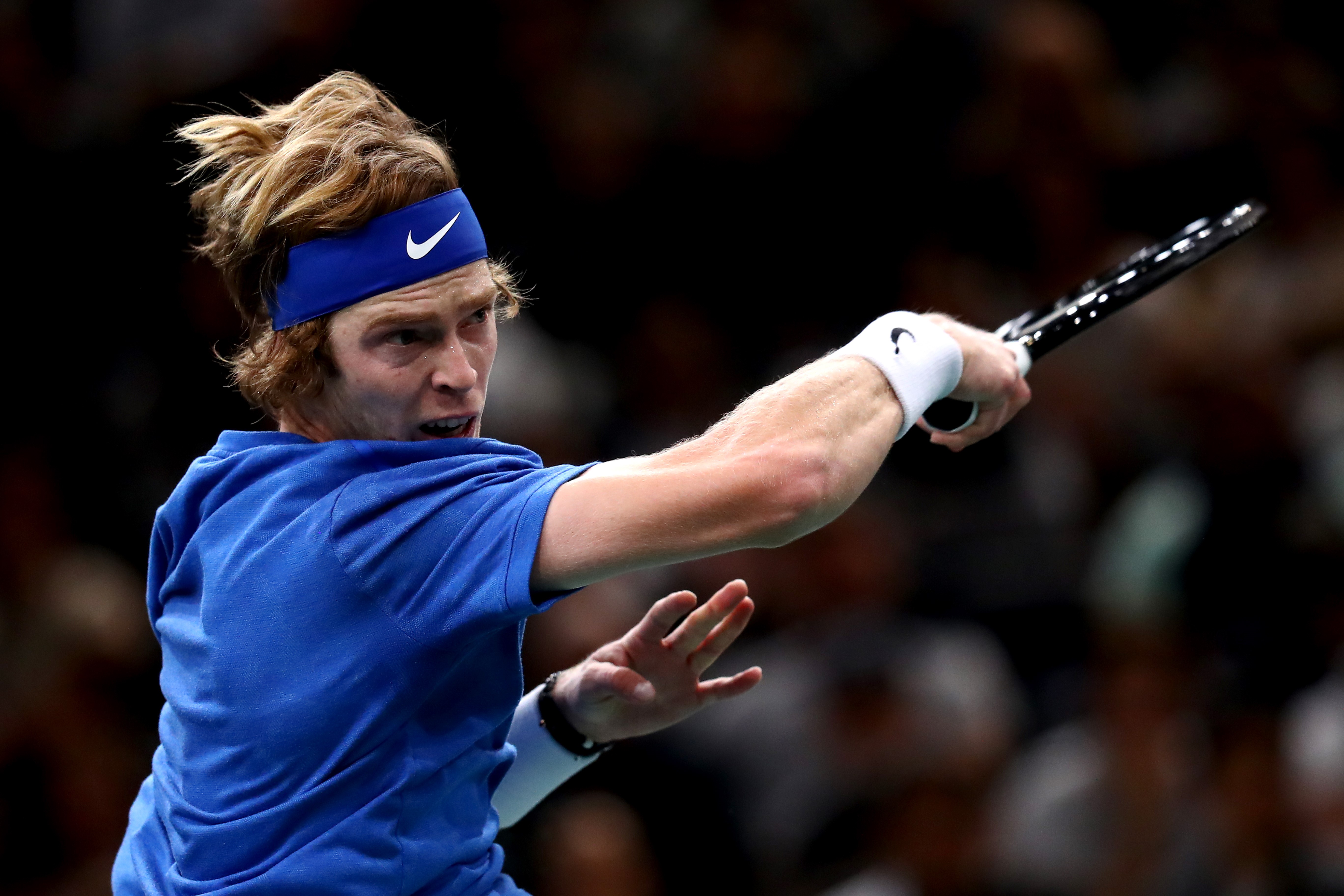 Andrey Rublev au Masters de Paris 2019