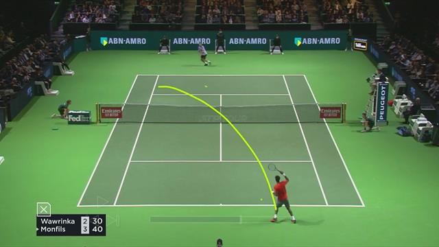 Comment Monfils a progressé dans le secteur offensif : La palette de Cédric Pioline Comment Monfils a progressé dans le secteur offensif : La palette de Cédric Pioline