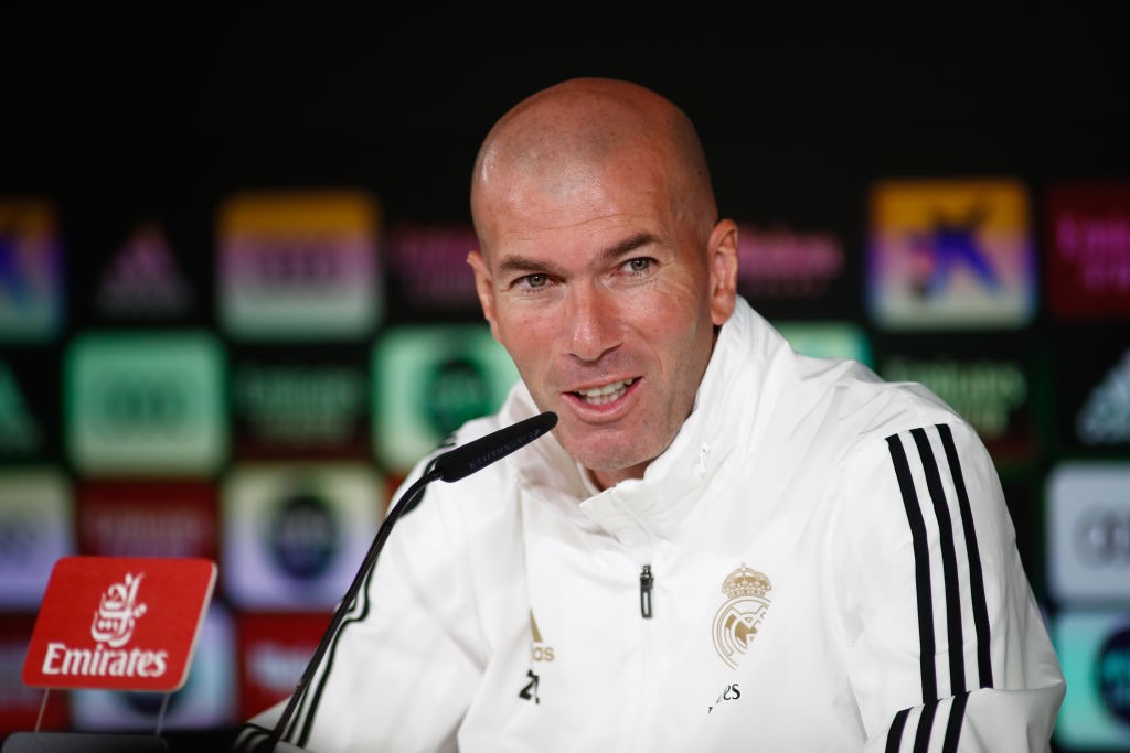 Zinedine Zidane, rueda de prensa previa al Real Madrid-Leganés